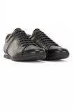  Giày Nam Hugo Boss Low Top Trainers Logos Rubberised Detail 'Black' 