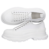  Giày Alexander McQueen Wmns Oversized Sneaker 'White' 