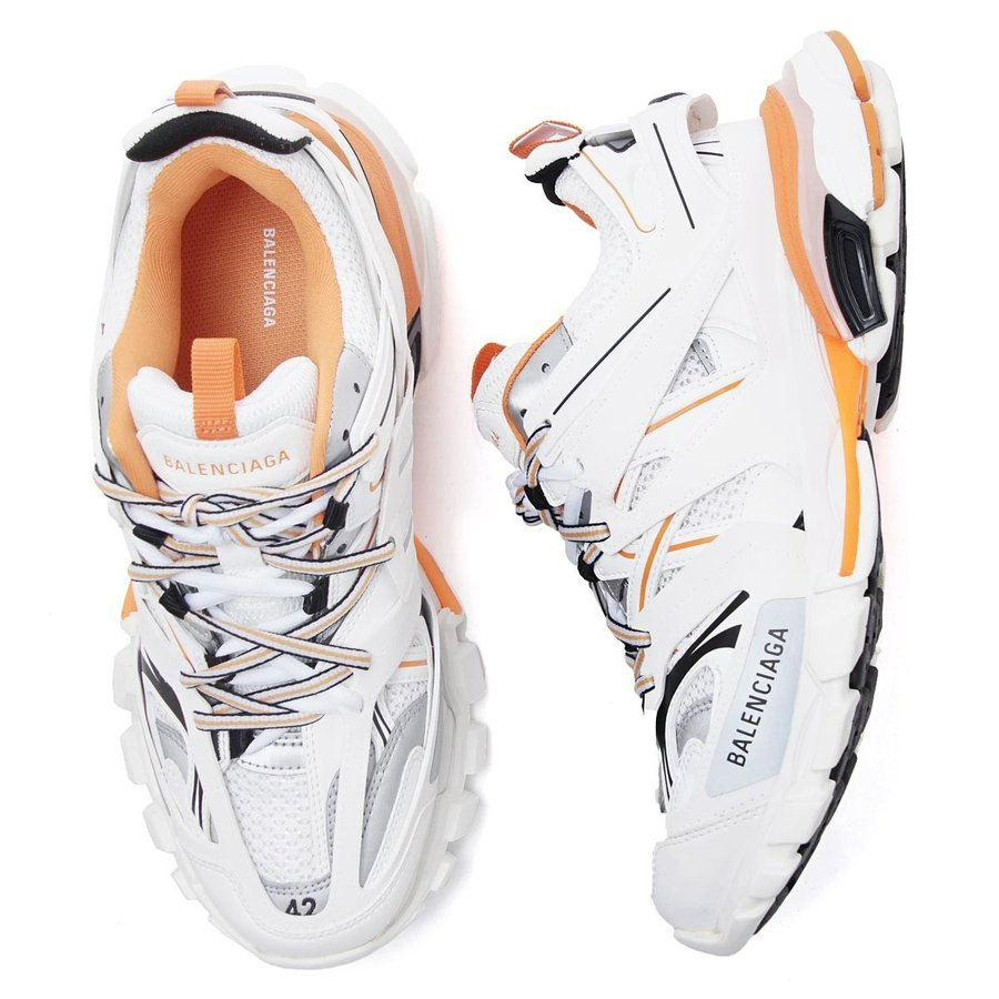  Giày Balenciaga Track Sneaker 'White Orange' 