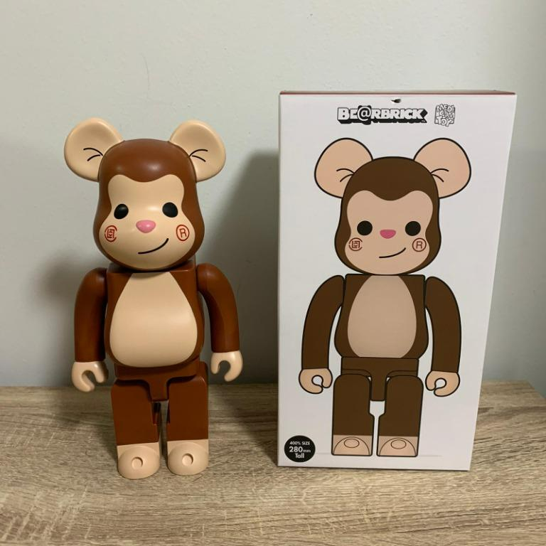  Mô Hình Bearbrick x CLOT Monkey Edison Chen Juice 