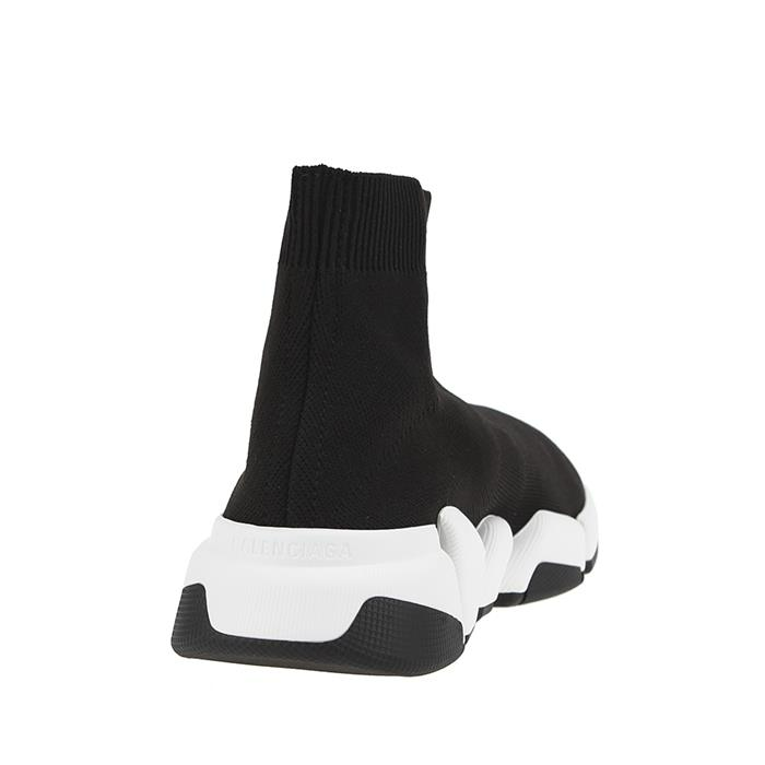 Giày Balenciaga Man Black And White Speed 2.0 Sneakers 617239-W2DB2-10