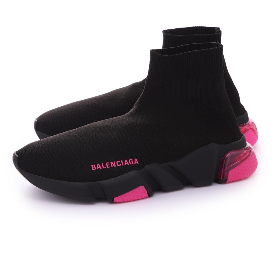 Giày Balenciaga Speed Clear Sole xanh đế xanh lá siêu cấp  Ruby Luxury