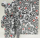  Mô Hình Bearbrick Keith Haring #8 