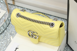  Túi Nữ Gucci GG Marmont Small Shoulder Bag 'Yellow' 
