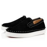  Giày Nam Christian Louboutin Pik Boat 'Black' 