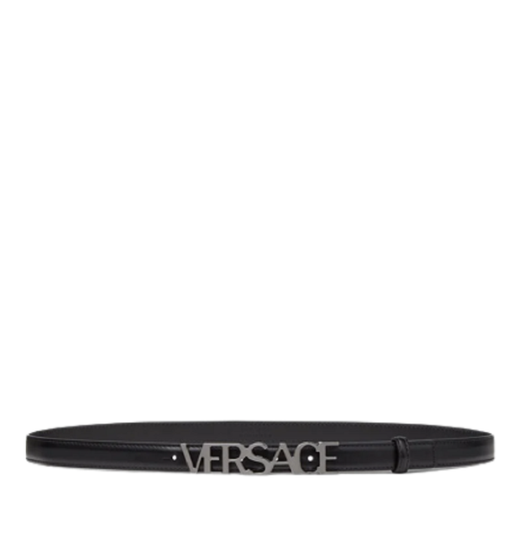  Thắt Lưng Nam Versace Logo Belt Black 