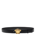  Thắt Lưng Nam Versace La Medusa Leather Black 