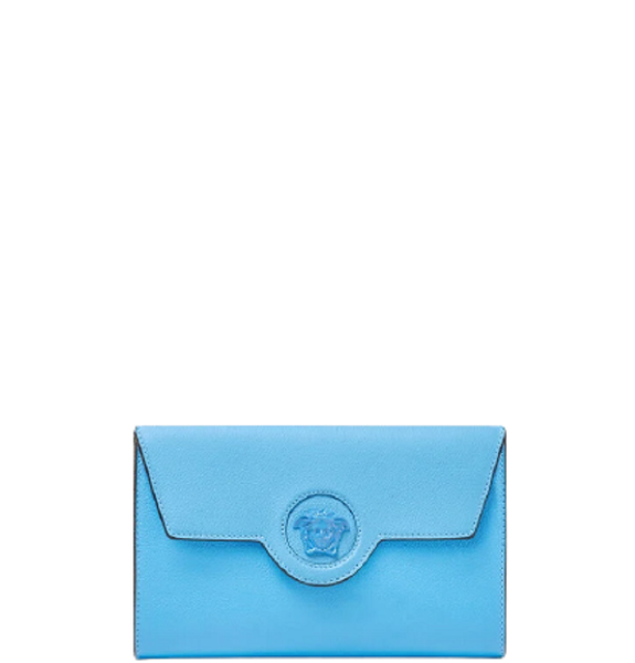  Túi Nữ Versace La Medusa Long Wallet DV 'Blue' 