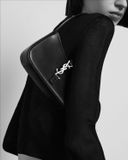  Túi Nữ Saint Laurent Mini Le 5 À 7 In Brushed Leather 'Black' 