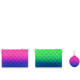  Túi Nam Louis Vuitton In The Loop 'Pink Blue Green Taurillon Illusion Leather' 