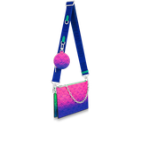  Túi Nam Louis Vuitton In The Loop 'Pink Blue Green Taurillon Illusion Leather' 