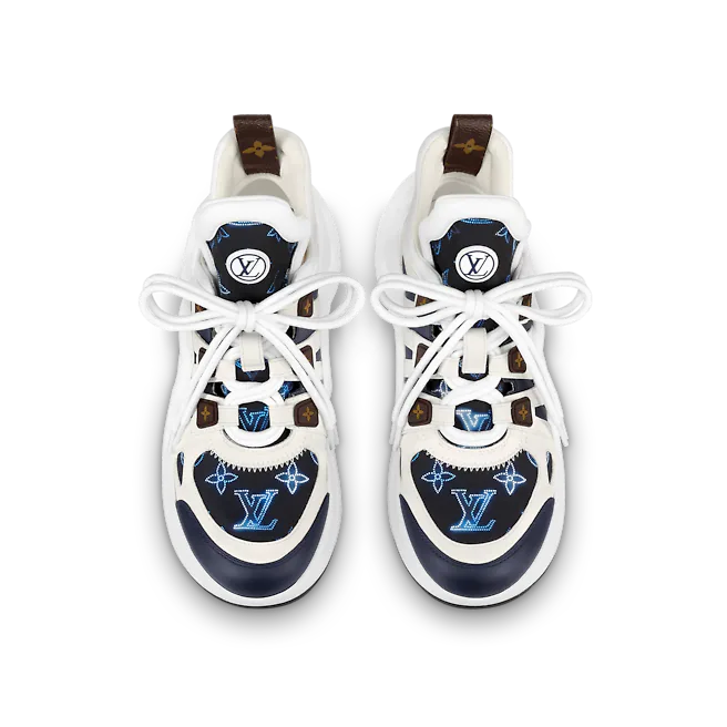  Giày Nữ Louis Vuitton Lv Archlight Trainers 'Navy Blue' 