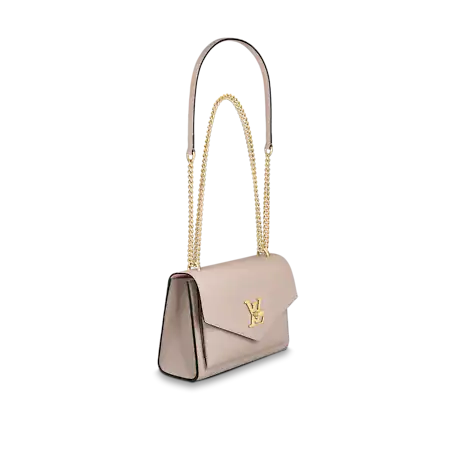 Louis Vuitton M56137 Mylockme Satchel Chain Bag , Grey, One Size