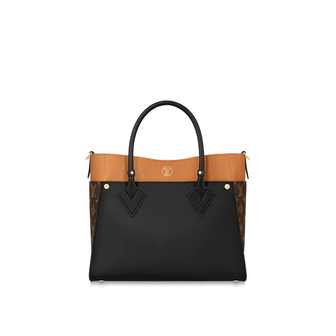  Túi Nữ Louis Vuitton On My Side Tote 'Black Orange' 