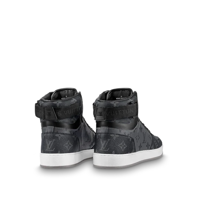  Giày Nam Louis Vuitton Rivoli Boot Monogram 'Grey' 