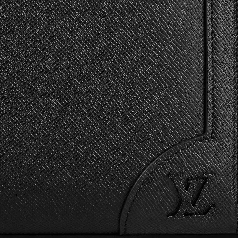  Túi Nam Louis Vuitton Slim Briefcase 'Black Taiga Leather' 
