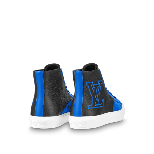  Giày Nam Louis Vuitton Tatto Trainers 'Black' 