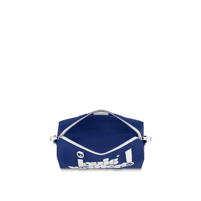  Túi Nam Louis Vuitton Nam City Keepall 'Blue Leather' 