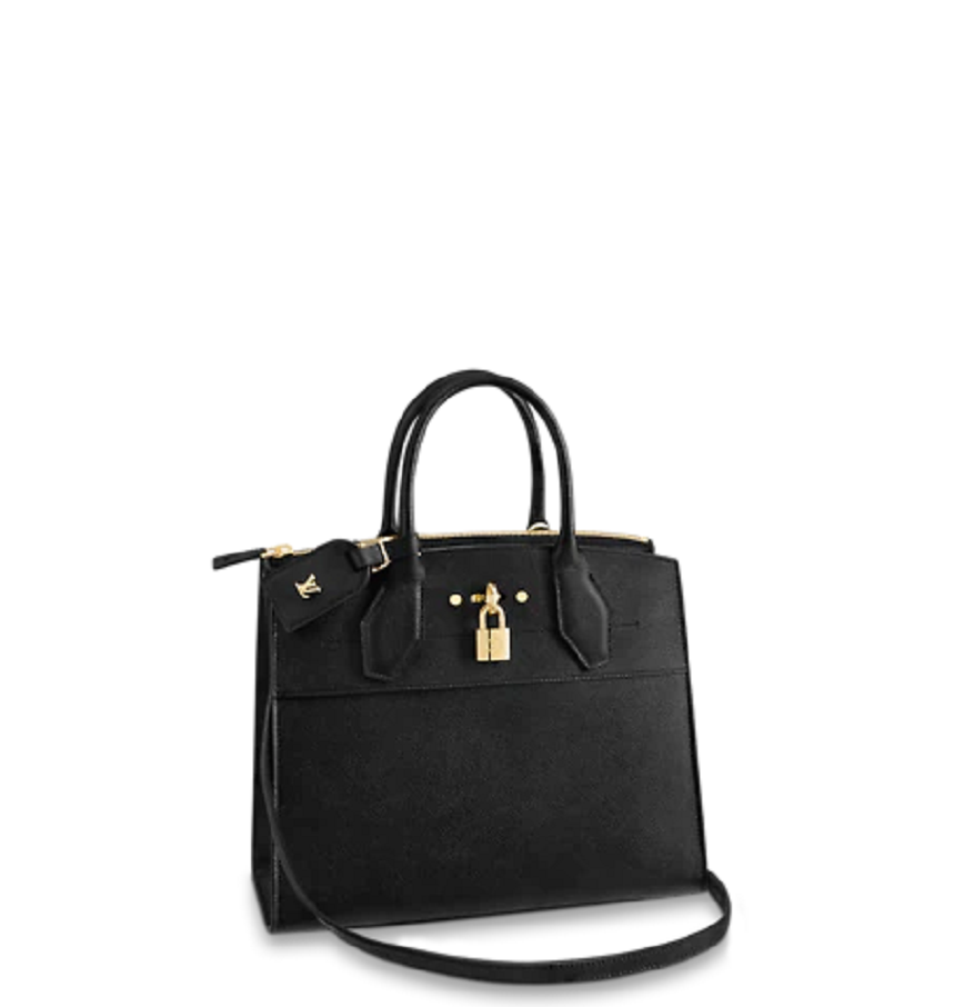  Túi Nữ Louis Vuitton City Steamer MM 'Noir Black' 