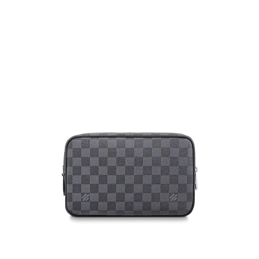 Louis Vuitton Kasai Clutch Damier Graphite Black