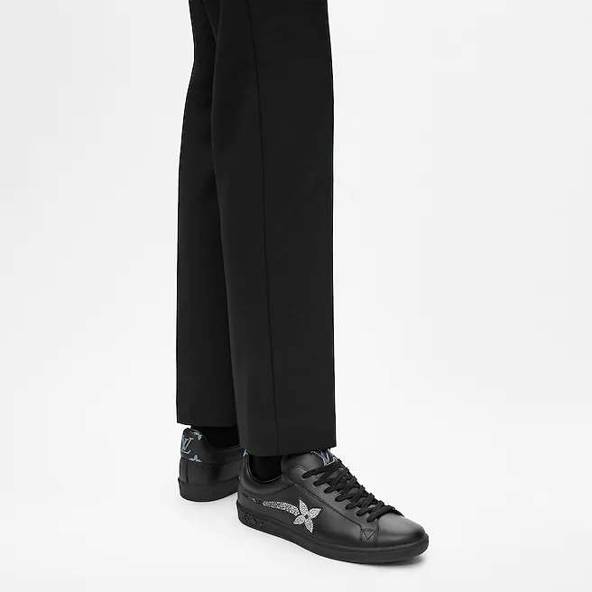  Giày Nam Louis Vuitton Luxembourg Samothrace Trainers 'Black Monogram' 