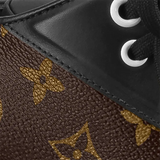  Giày Nữ Louis Vuitton Lv Beaubourg Platform Derby Patent 'Brown' 
