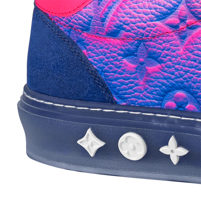  Giày Nam Louis Vuitton Lv Ollie Richelieu 'Pink' 