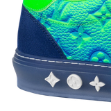  Giày Nam Louis Vuitton Lv Ollie Richelieu 'Green' 