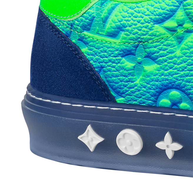  Giày Nam Louis Vuitton Lv Ollie Richelieu 'Green' 