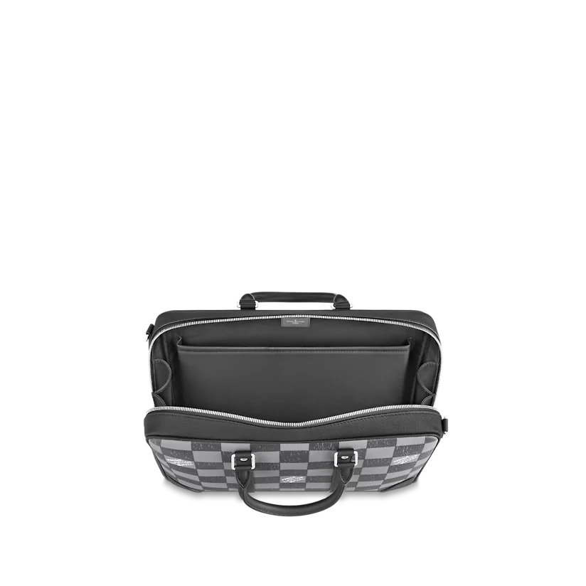  Túi Nam Louis Vuitton Sirius Briefcase Damier 'Graphite' 