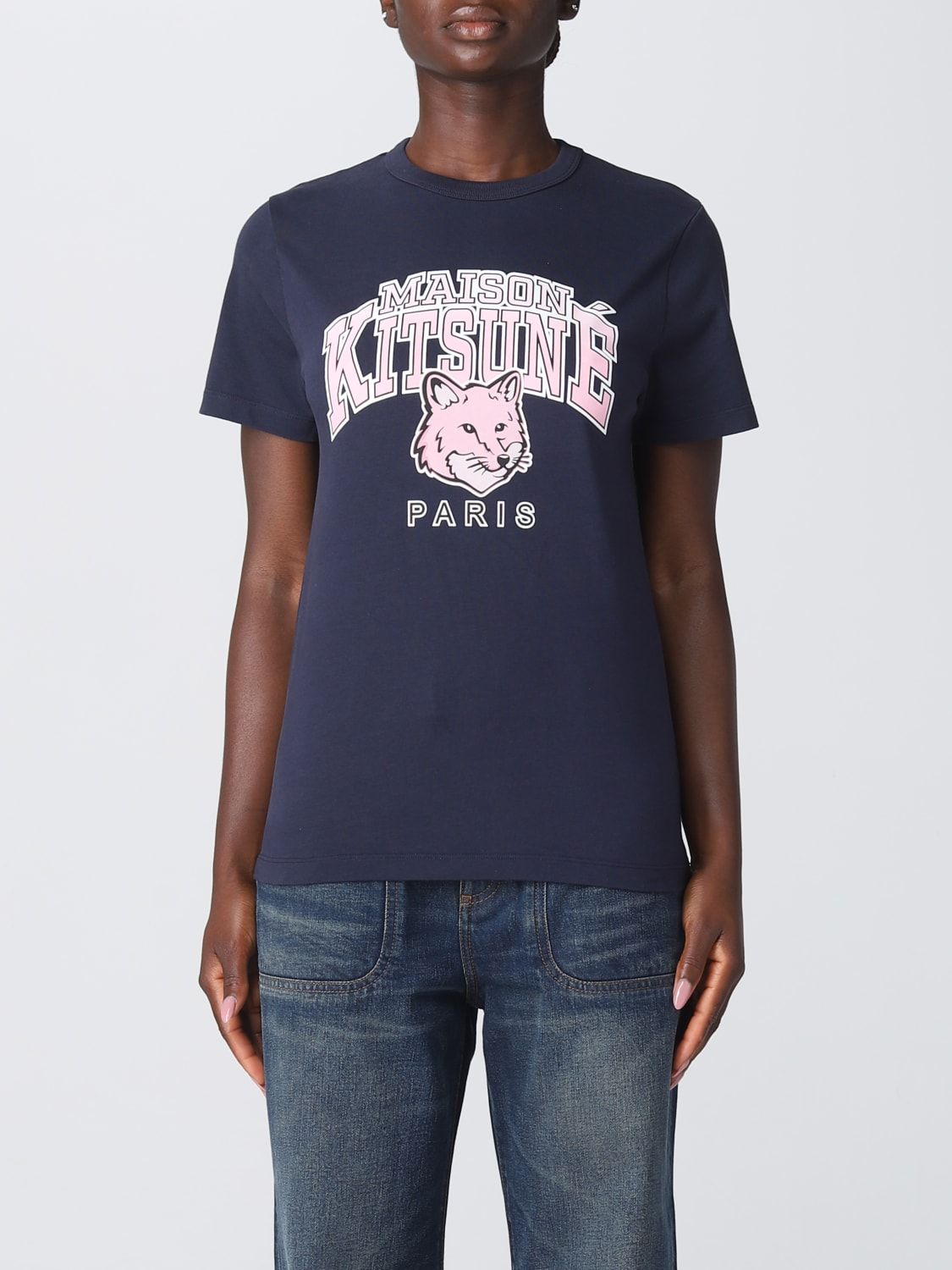  Áo Maison Kitsune Campus Fox 'Navy' 