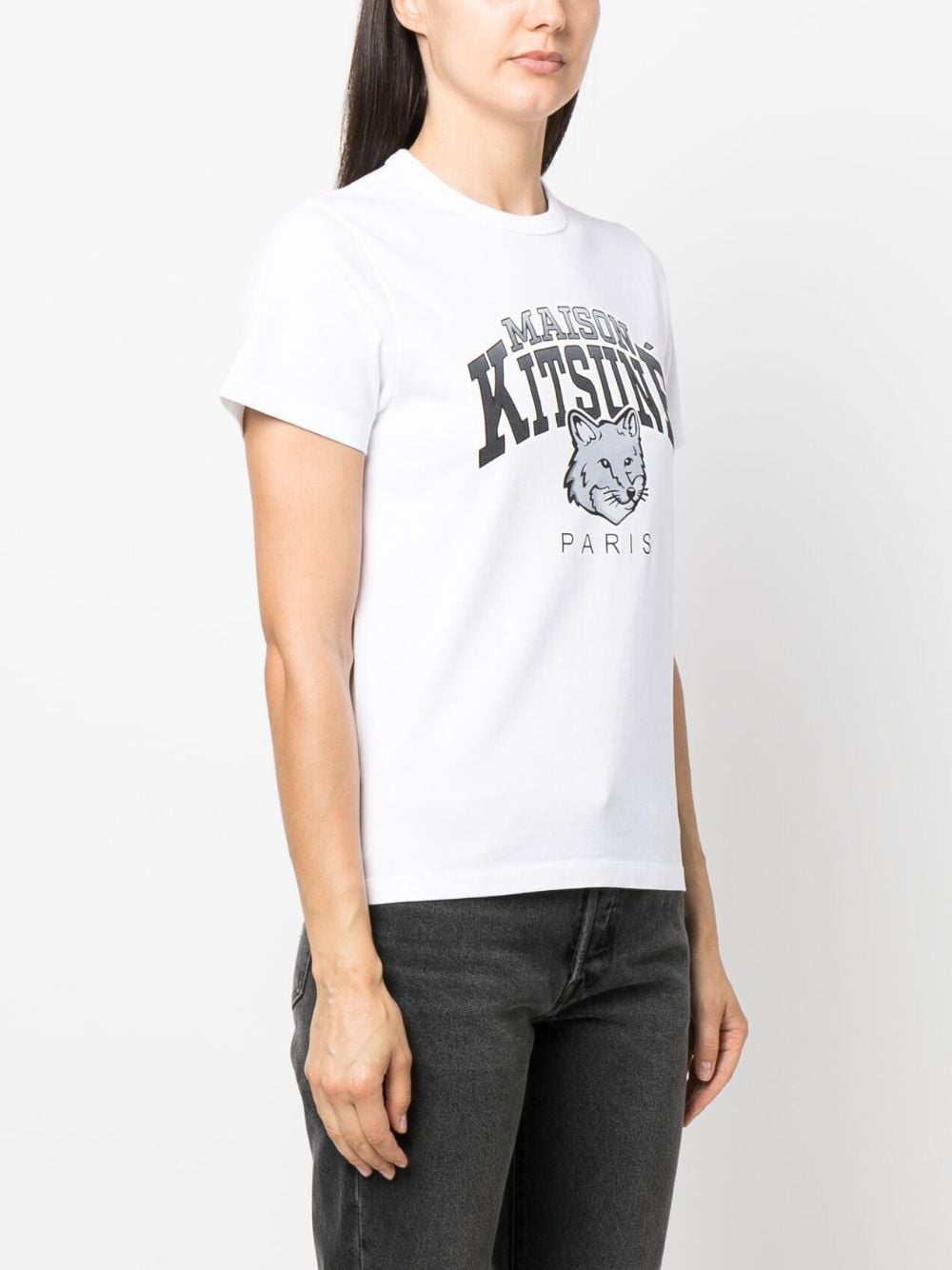  Áo Maison Kitsune Campus Fox 'White' 
