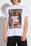  Áo Nam Dsquared2 Printed T-shirt 'White' 