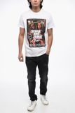  Áo Nam Dsquared2 Printed T-shirt 'White' 