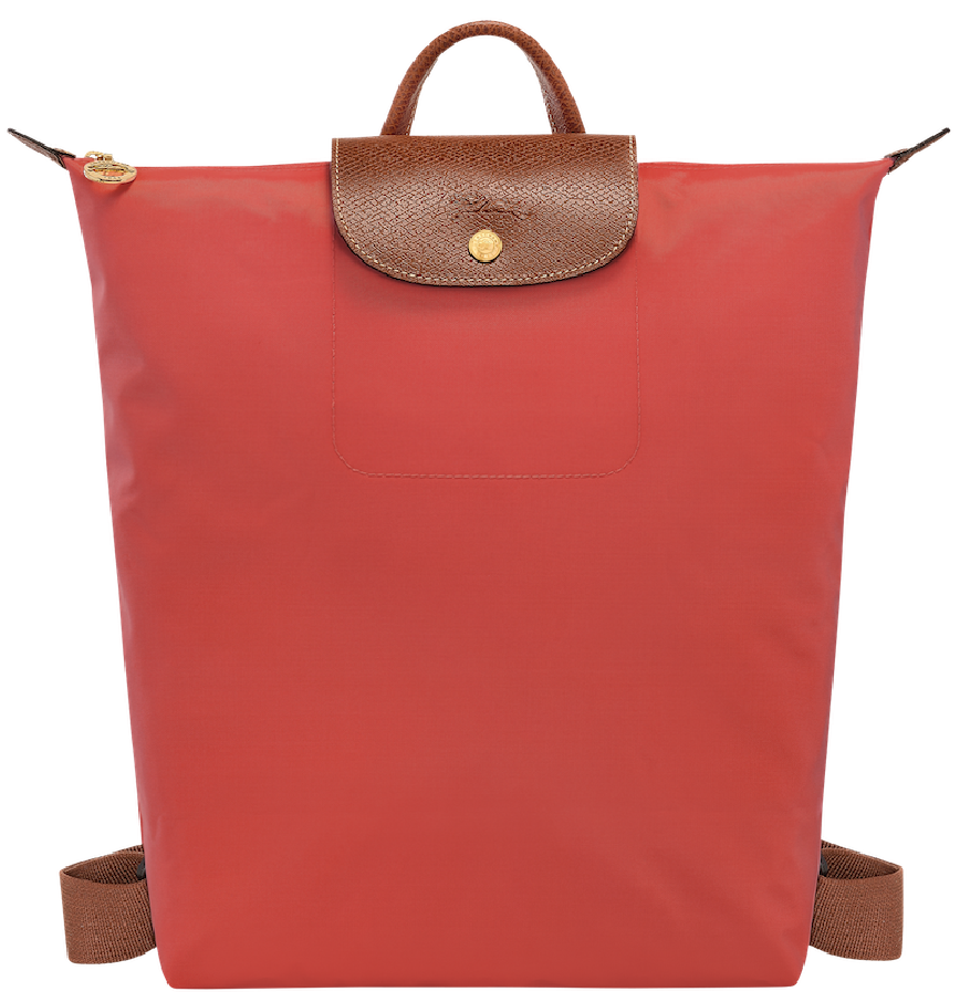  Balo Longchamp Le Pliage M Backpack 'Tomato' 