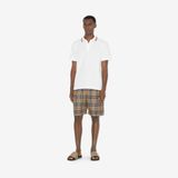  Dép Nam Burberry Check Slides 'Archive Beige' 
