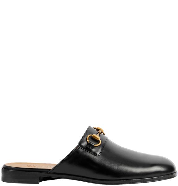  Dép Nam Gucci Horsebit Slipper 'Black' 