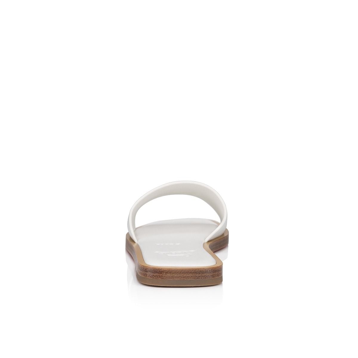  Dép Nữ Christian Louboutin CL Mule 'Bianco' 