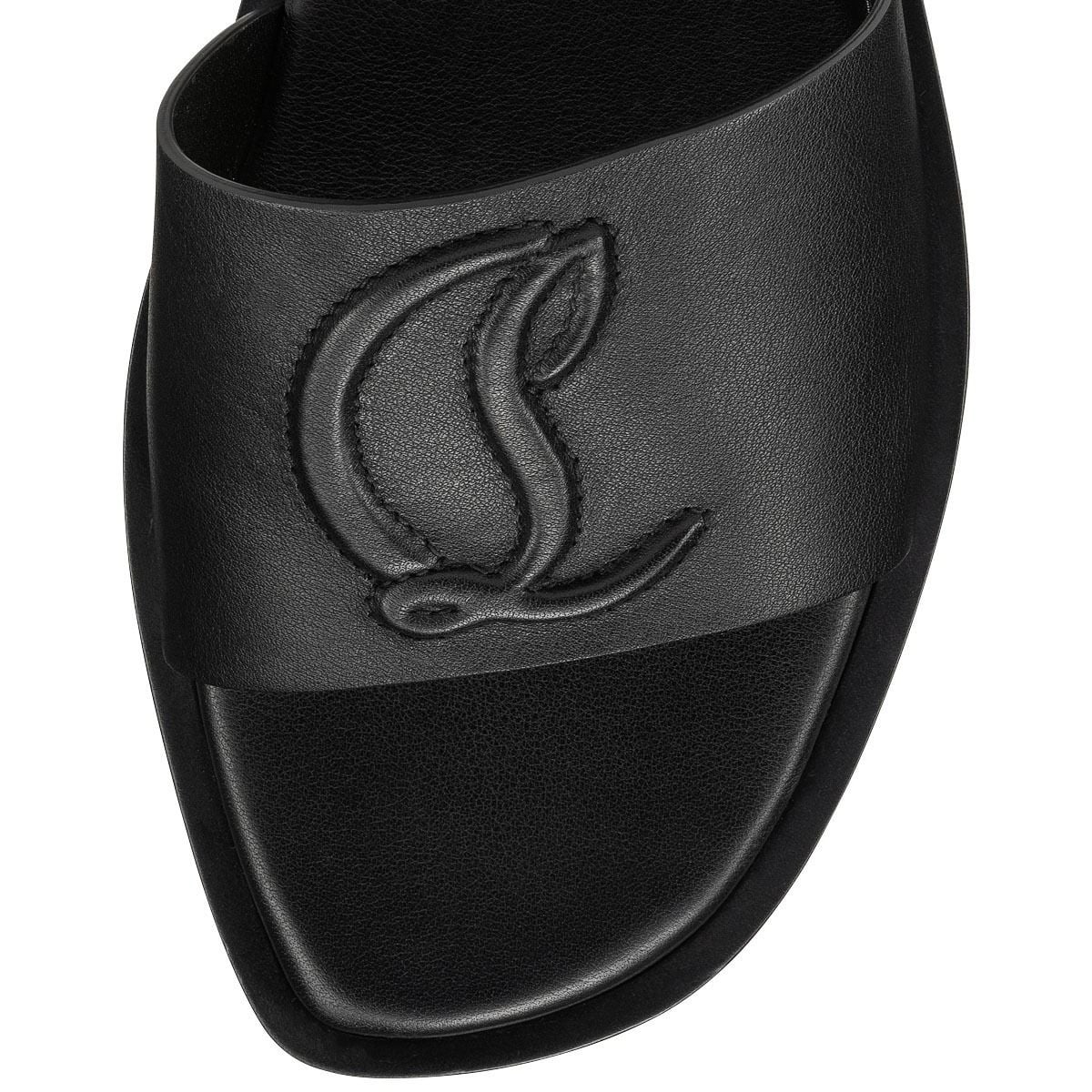  Dép Nữ Christian Louboutin CL Mule 'Black' 