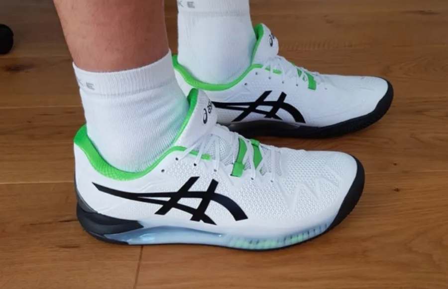  Giày Asics Gel Resolution 8 'White Green' 