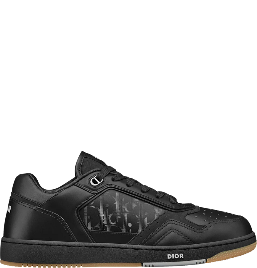  Giày Nam Dior B27 Low 'Oblique Black Gum' 