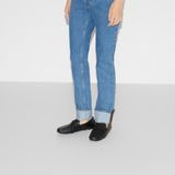  Giày Nam Gucci Driver Loafer 'Black' 