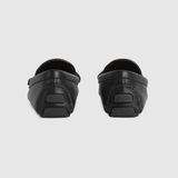  Giày Nam Gucci Driver Loafer 'Black' 