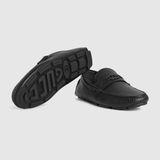  Giày Nam Gucci Driver Loafer 'Black' 