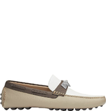  Giày Nam Hermes Irving Moccasin 'Blanc Beige' 