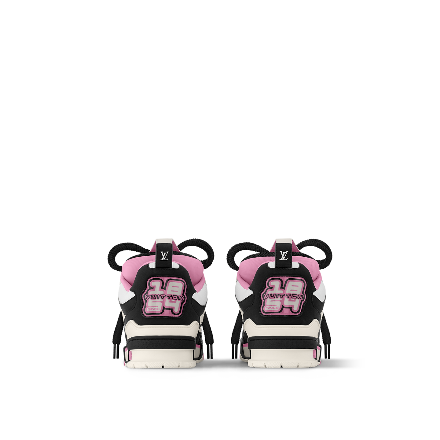  Giày Nam Louis Vuitton LV Skate Trainers 'Rose' 