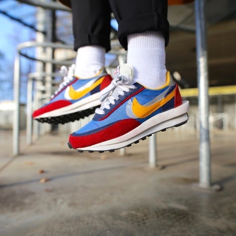 ld waffle sacai blue