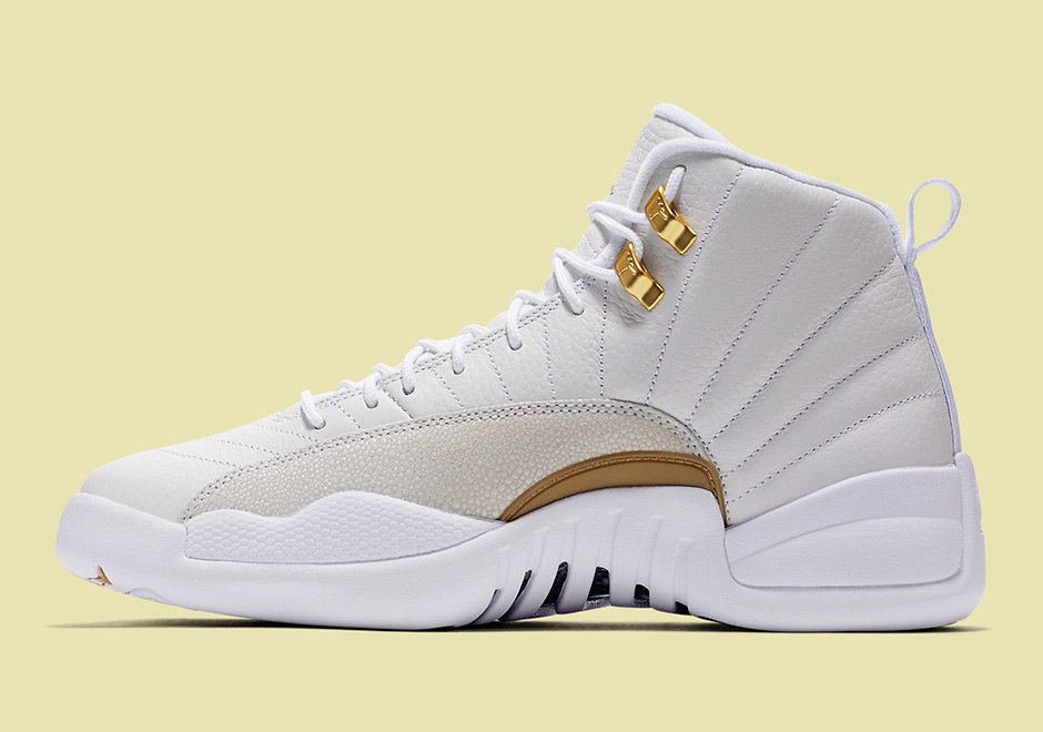 Giày Nike OVO x Air Jordan 12 Retro 'White' 