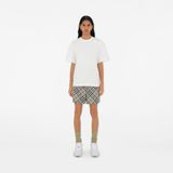  Giày Nữ Burberry Leather Box Sneakers 'White' 