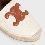  Giày Nữ Celine Les Espadrilles 'Cream' 